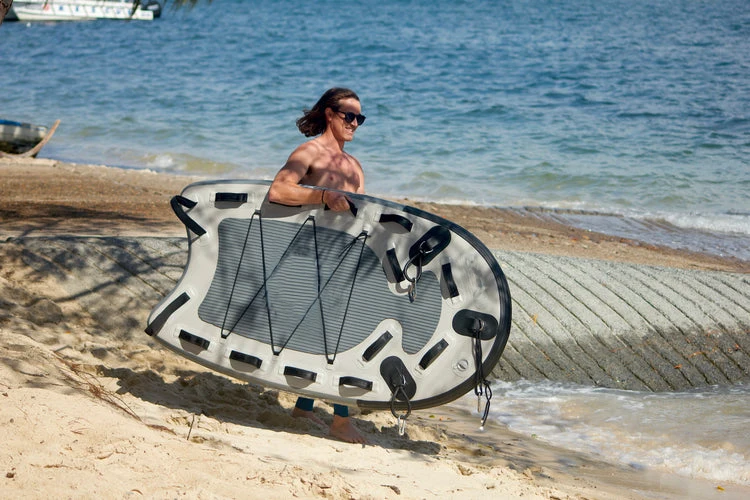 Small Compact Inflatable Rescue Portable Inflatable Rescue Board with Enhanced Stability for Swift ...