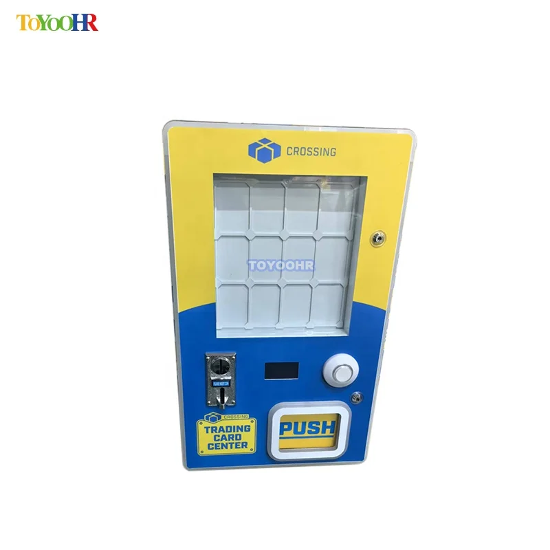 Custom Gift Game Card Dispenser Ppokemon Tattoo Sticker Trading Card  Vending Machine