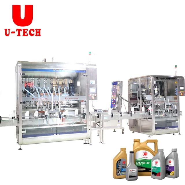 Fully Automatic Linear Detergent Liquid Disinfectant antiseptic filling machine plastic Bottle Filling and servo capping Line