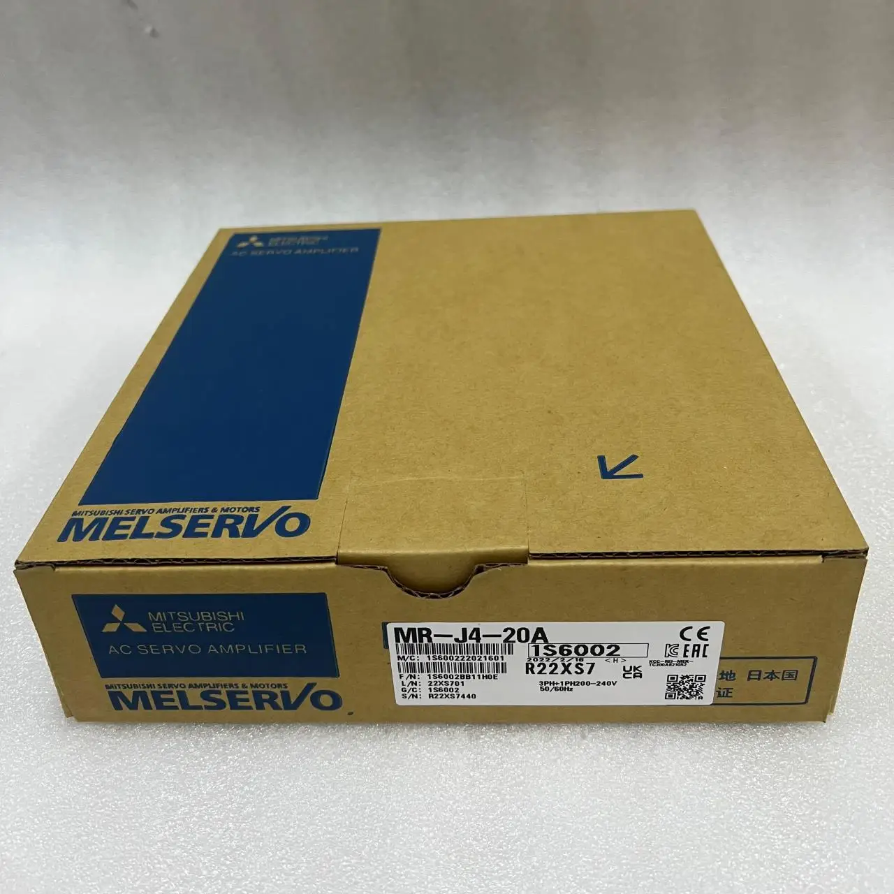 MITSUBISHI AC Servo Amplifier MR-J4-20A