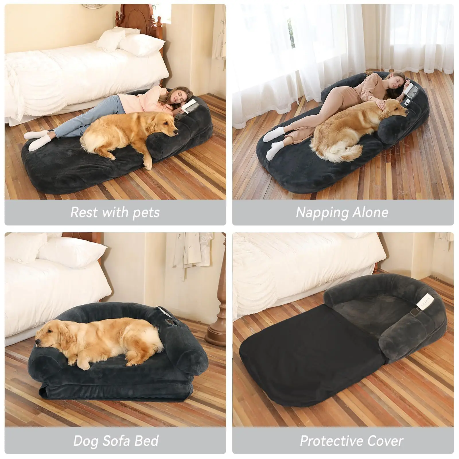 Giant Dog Kennel Oversized Removable And Washable Foldable Sofa Giant