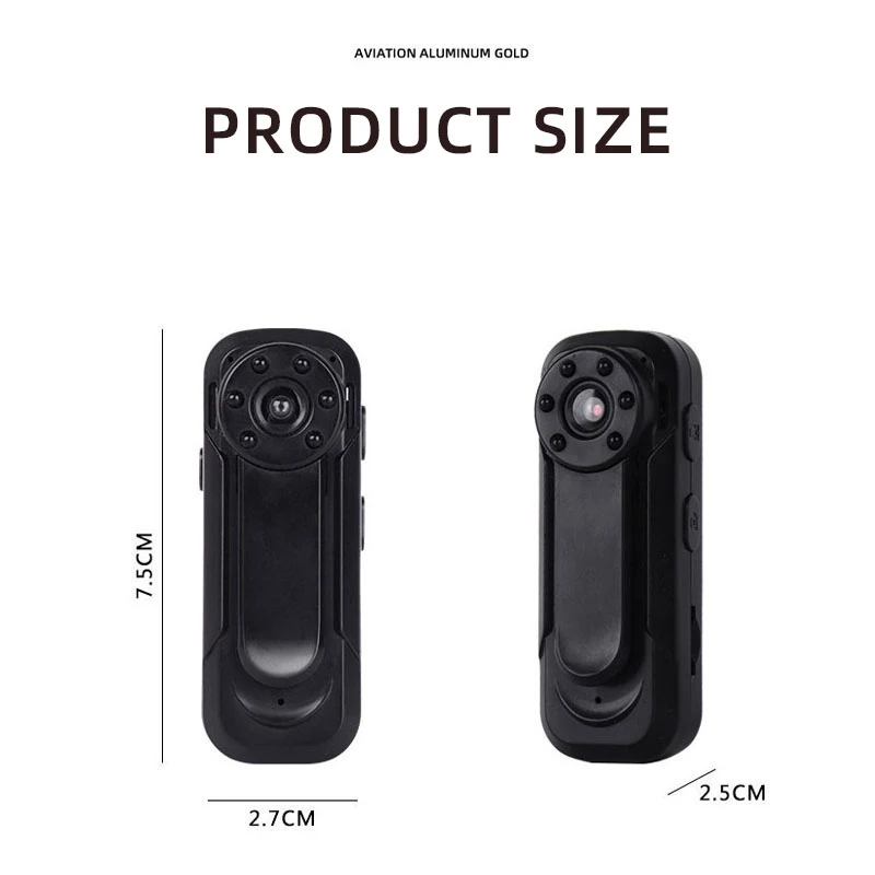 Popular Product HD WIFI Camera A8 1080p Wireless Wifi Ip Camera for Outdoor Action Sports Video Body Worn Camera Cam Wifi