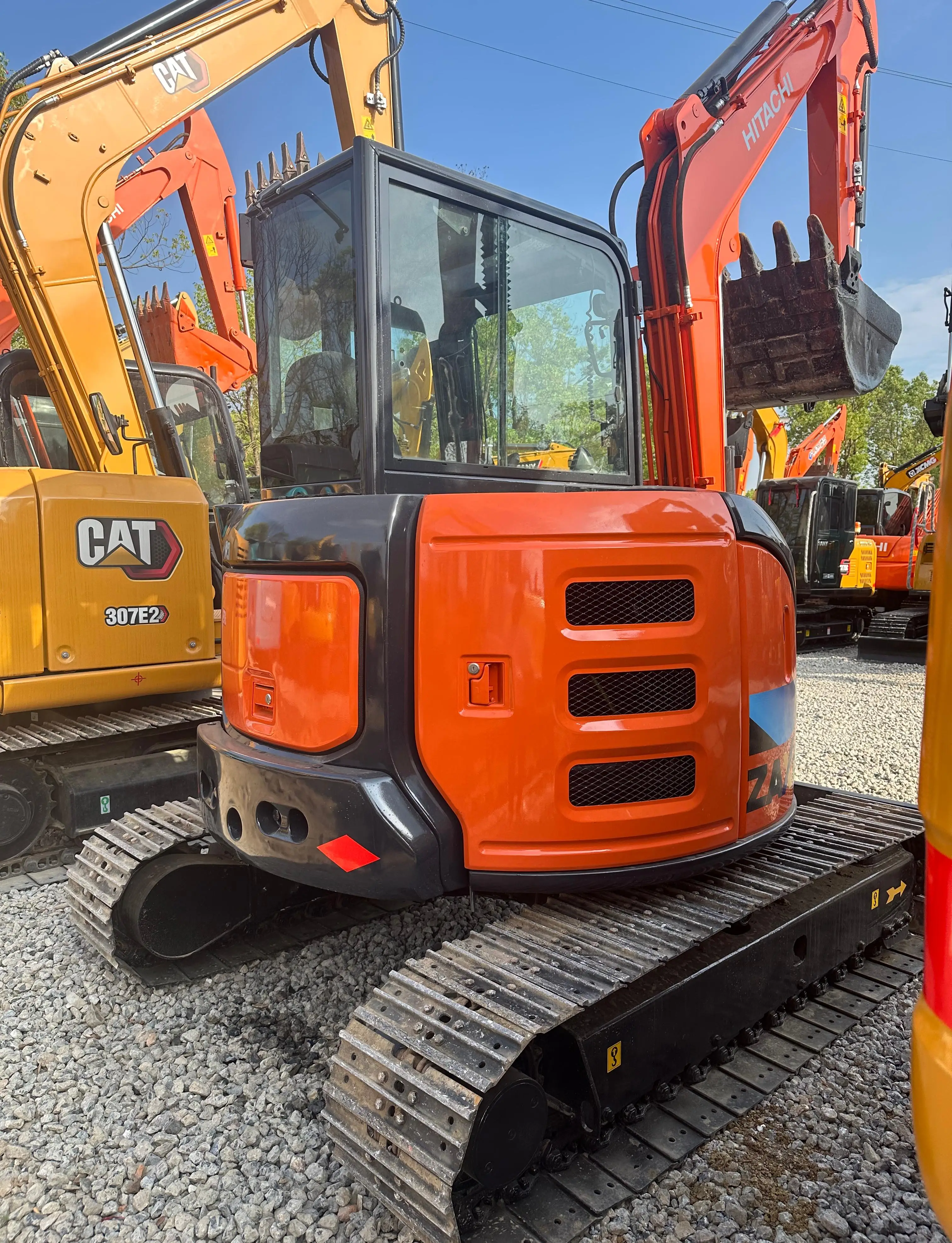 Hitachi ZX55 small Excavator Good Condition Low Working Hours