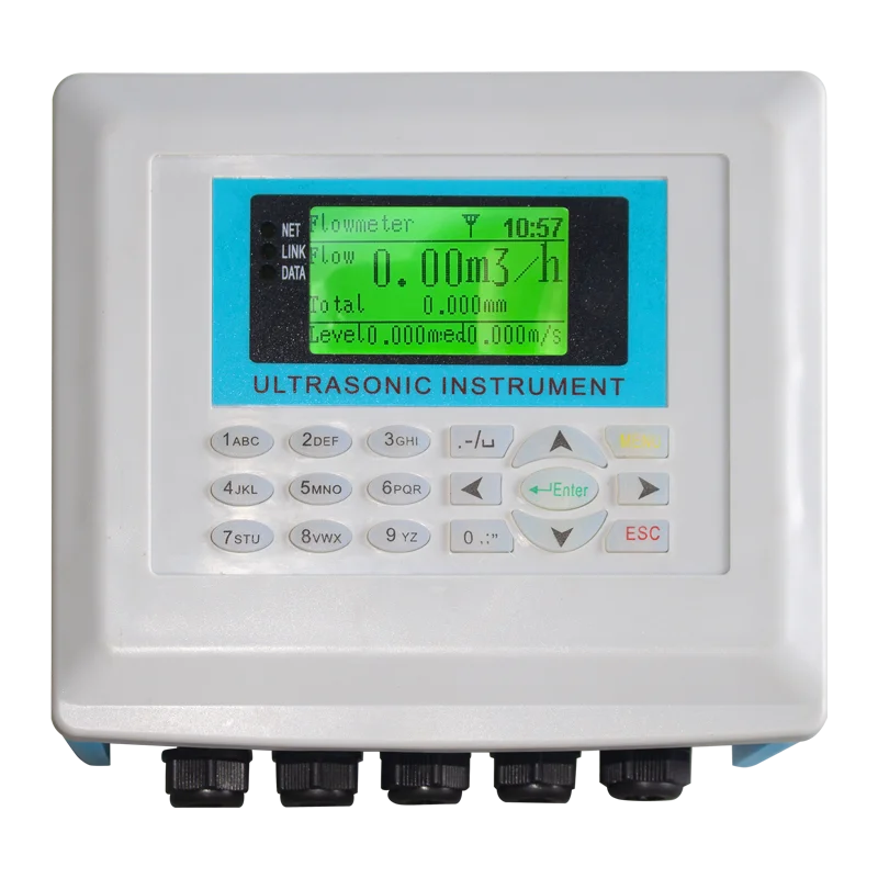 CE Certificated Doppler Ultrasonic Open Channel Flow Meter Portable Water Flow Meter