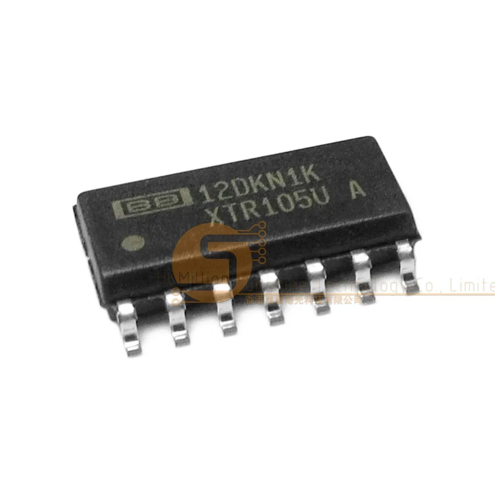 XTR105 XTR105U XTR105UA 4-20mA Current Loop Transmitter IC SOP-14 for Industrial Process Control