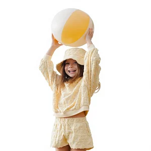 Custom High-quality 100% Cotton MissWinnie Girls' Wintercasual Fleece Hoodie Set Solid Color Hip-hop Embroidery Anti-shrink