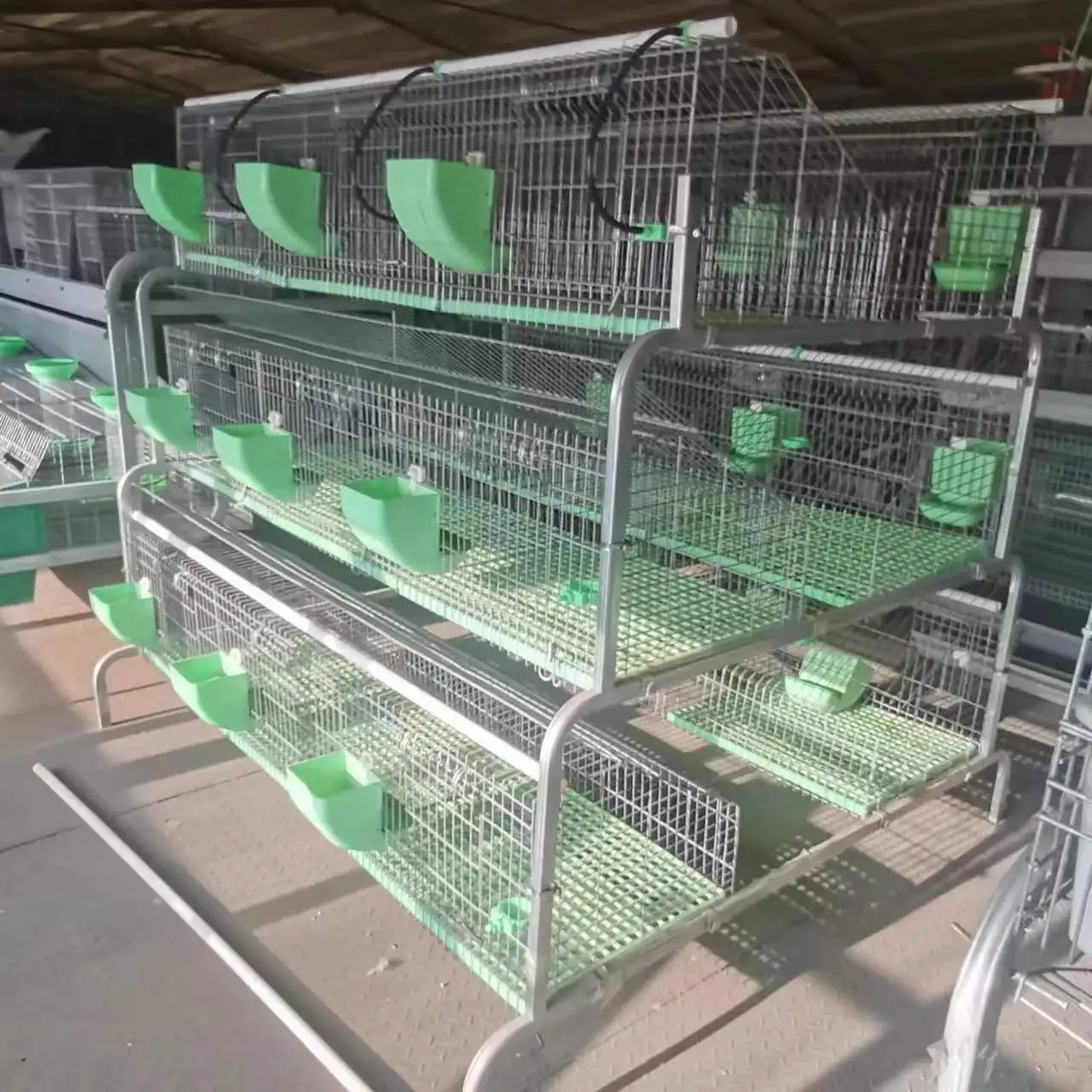 Galvanized Rabbit Farming Meat  Rabbit Cages for Uganda Farms
