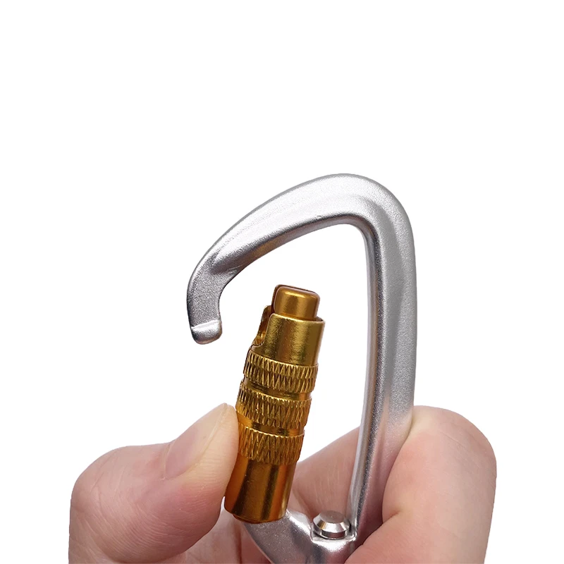 BT-L13 Best Quality Promotion Swivel Snap Dog Carabiner Clip 5KN Safety Carabine Metal Snap Hook Custom Dog Carabiner