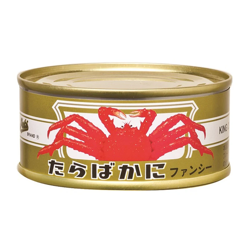 High grade thick meat good texture meat seafood crab leg canned