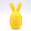 Huevo de Pascua-huevo de conejo-seda-oro brillante