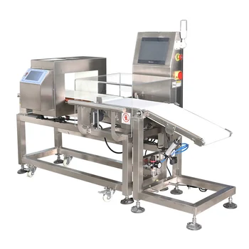 Conveyor Belt Food Industry Combination Metal Detector and Check Weigher Machine