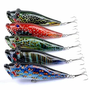 BST 8cm/12.4g Water Surface Popper Baits Bionic Fishing Lure – Popper – view 2