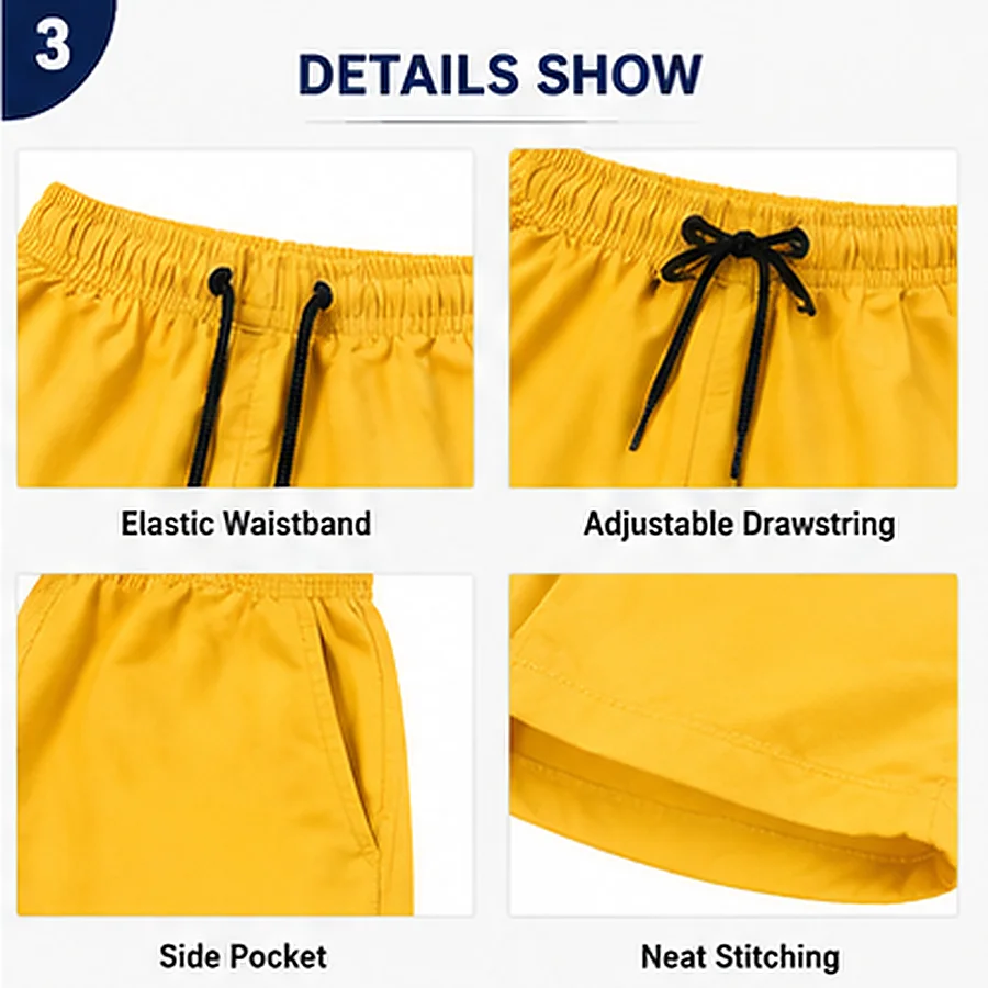 Custom Logo Men's Casual Gym Shorts Summer Mesh Jogger Sweat Shorts with Beach or Swim Capabilities Blank Sports Pant