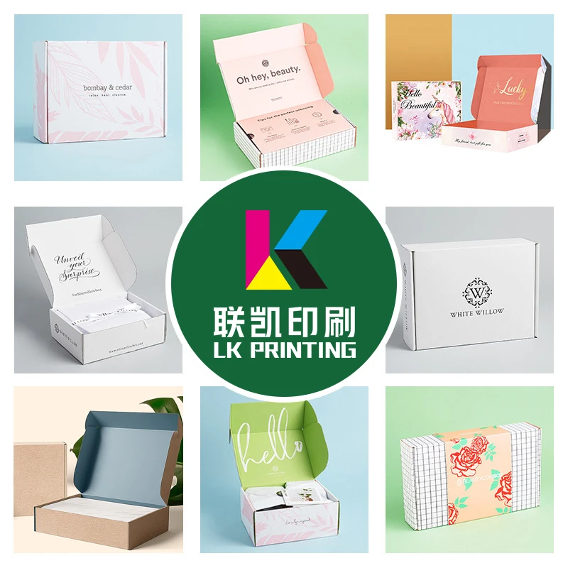 Custom Print Ecommerce Corrugated Paper Boxes - Recycled