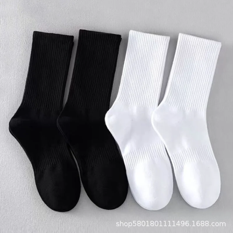 Customized Cotton Socks Small-batch Jacquard Dot Glue Heat-transfer logo Breathable Sports Casual Wear Cross-border Foreign preview 2