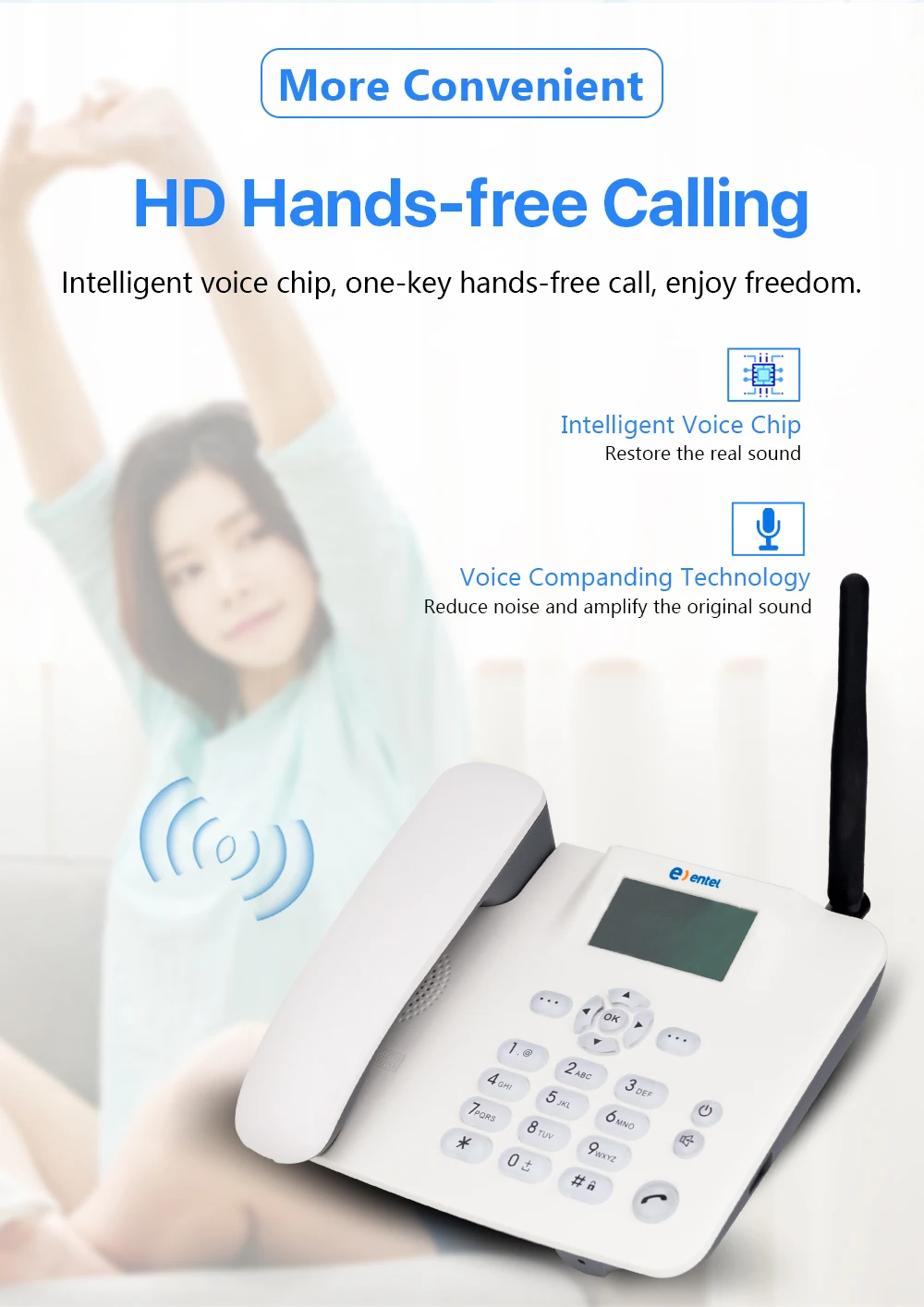 Landline Phone With Sim Card Slot And Wifi Allinge Sds1442 Cordless Telephone Landline Phone With Sim Card Slot