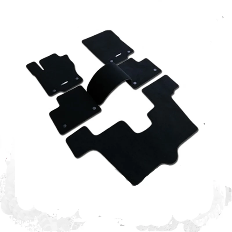 Полный комплект роскошный автомобильный коврик для пола велюровый текстиль оригинальный плюшевый нейлоновый ковер ног 4 шт. Mercedes Benz GL450 Class