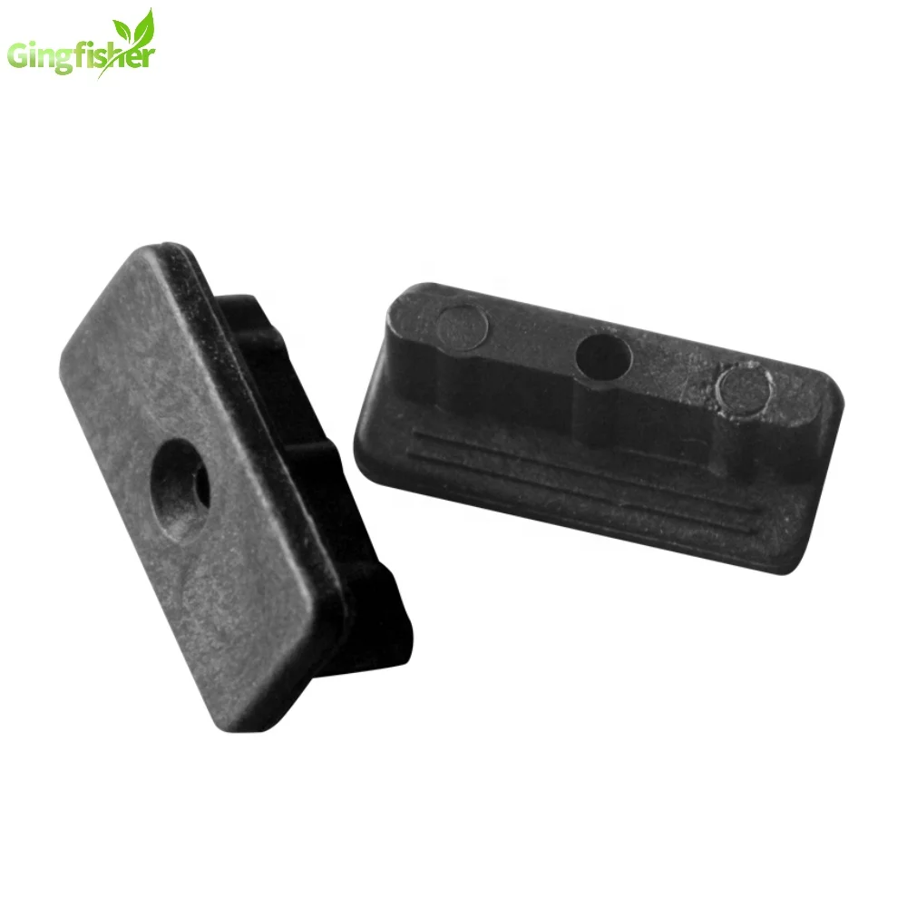 Hidden Deck Fasteners Kit - Plastic Clips With Black Stainless Screws, For Composite & Wood Decking (500 Pcs)