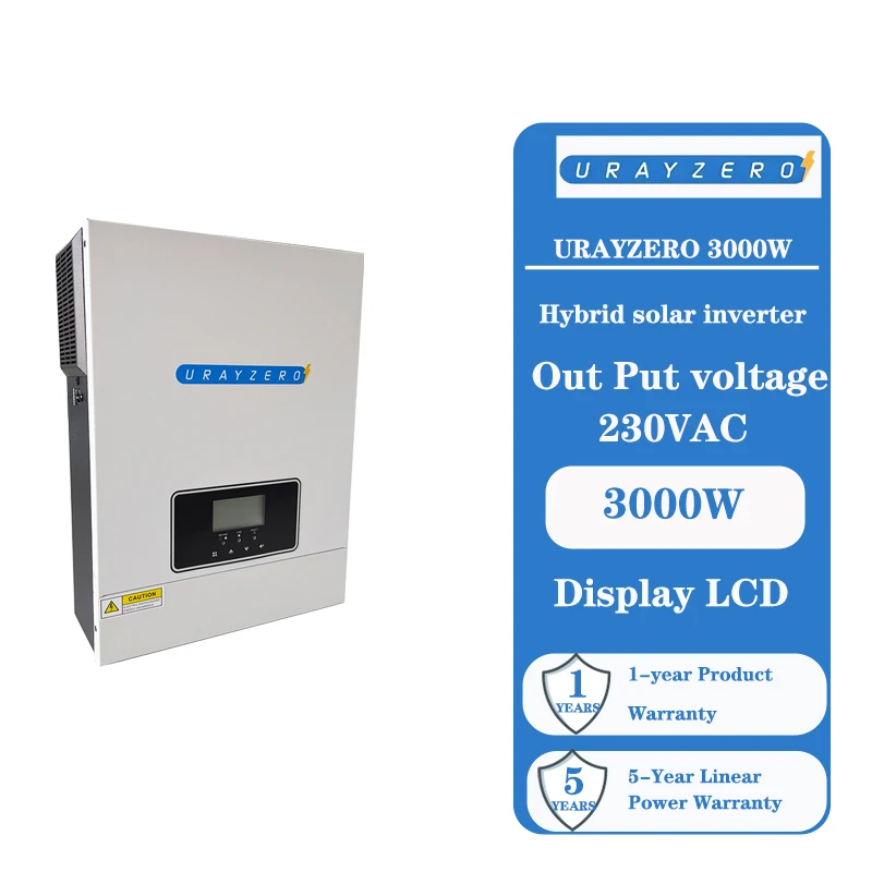3kw 3000w 24v Solar Hybrid Inverter 3kva Solar Inverter Growatt Hybrid ...
