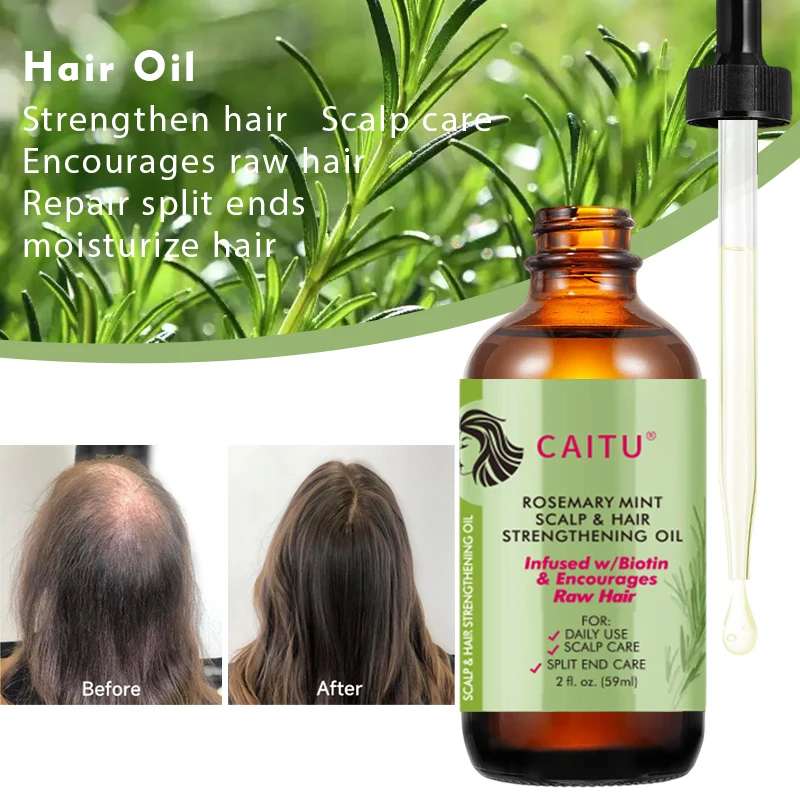 scalp hair strengthening care essential rosemary oil hair growth for