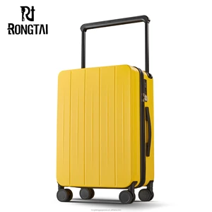 Portable Wide Trolley Multi-Functional PC ABS Suitcase Airline Approved Spinner Fashion Luggage for Business Trip Laptop