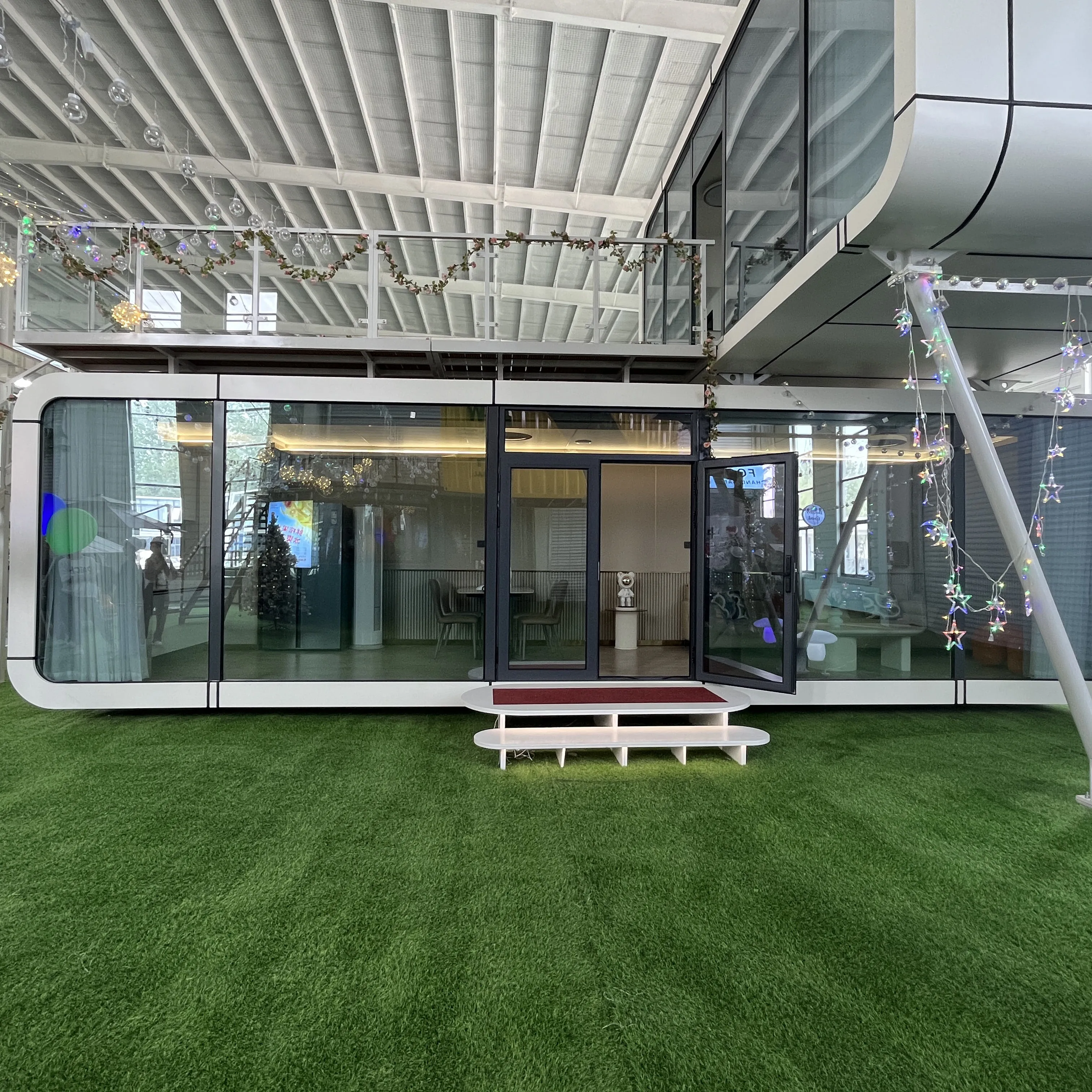 Smart Apple Cabin Modern Modular 20ft Pod Movable House for Park or Sleeping Container House