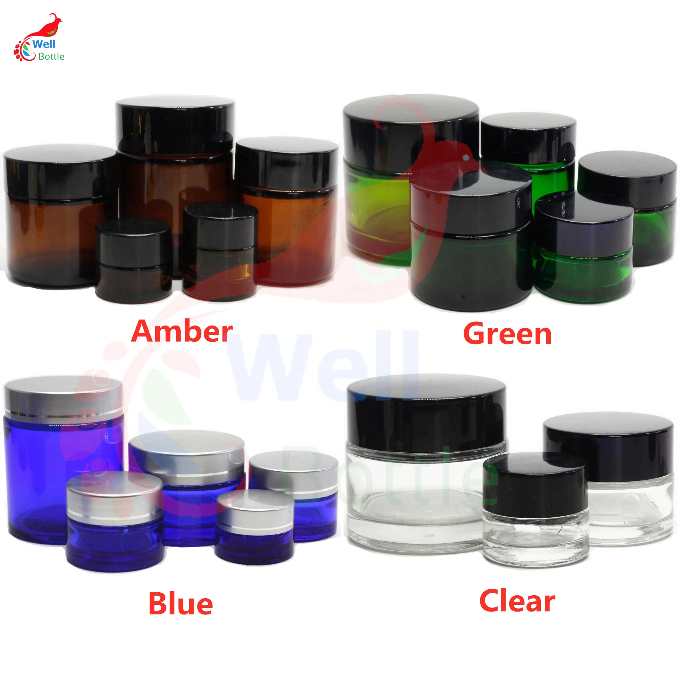 Download In Stock Empty Amber Blue Green Clear Glass Cosmetic Jars 30g Glass Cream Jars For Cosmetic Packaging Gj 888a Buy Glass Cosmetic Jar Cosmetic Jar 30g Cosmetic Jar Glass Product On Alibaba Com