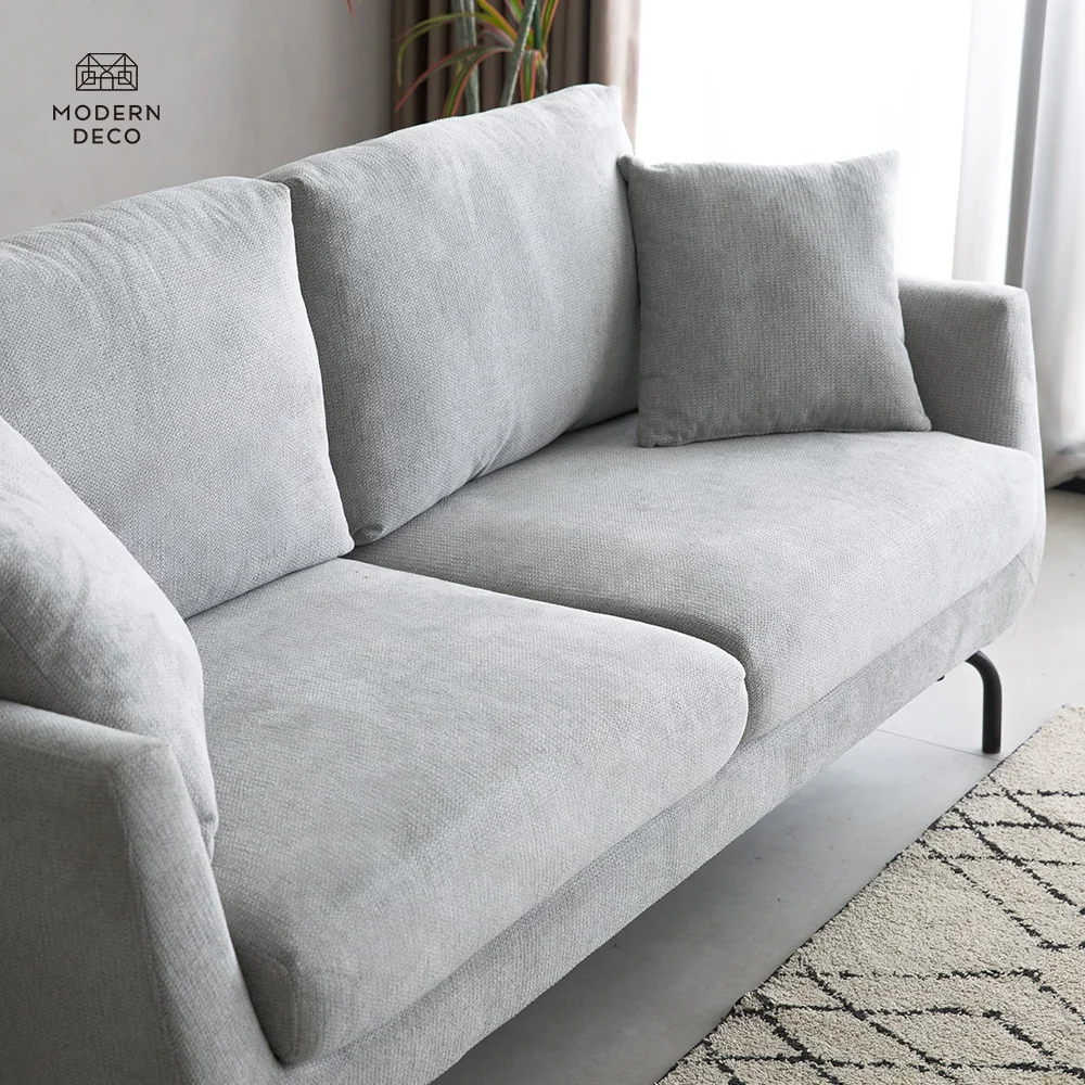 Ghế Sofa Phòng Khách Mới 2 Chỗ Ngồi Tiết Kiệm Không Gian Thiết Kế Hiện Đại Bằng Vải