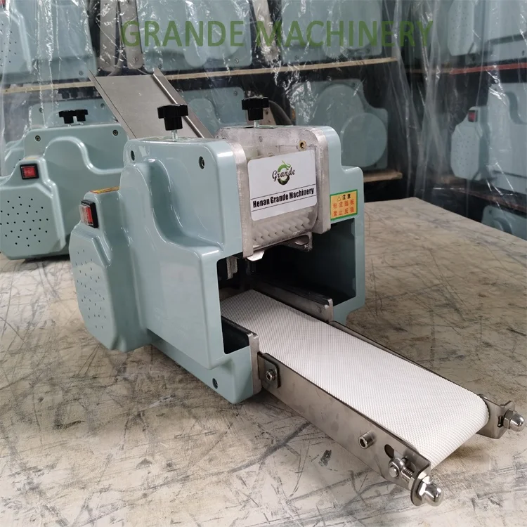 Automatic Tabletop Gyoza Skin Maker Machine Small Size Dumpling/Spring Roll/Wonton/Pierogi Wrapper Skin Machine Grain Making - Image 3