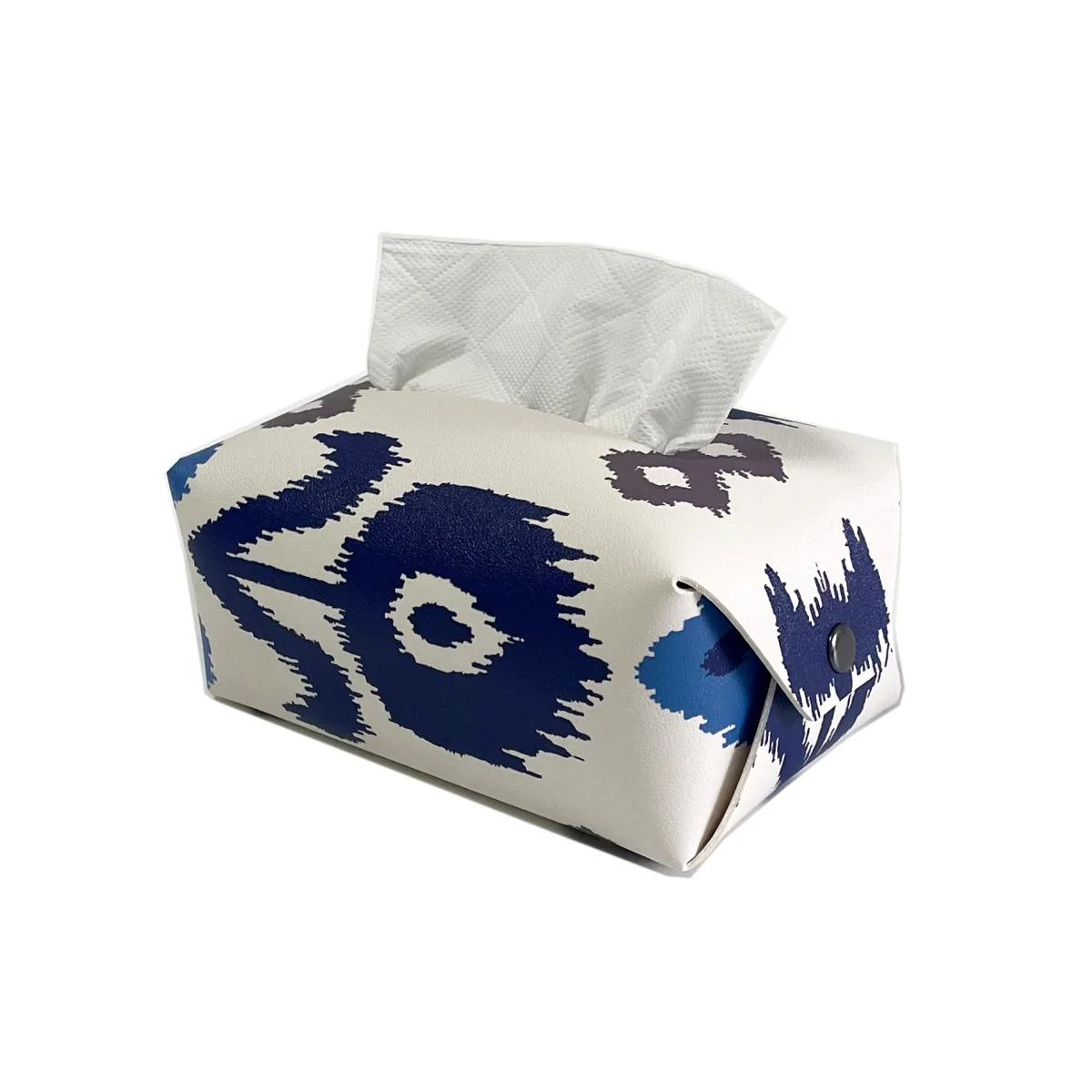 Bohemian Creative Leather Tissue Box Square PP Waterproof Napkin/Bar Toilet Paper Holder for Living Room Car Tissue Boxes
