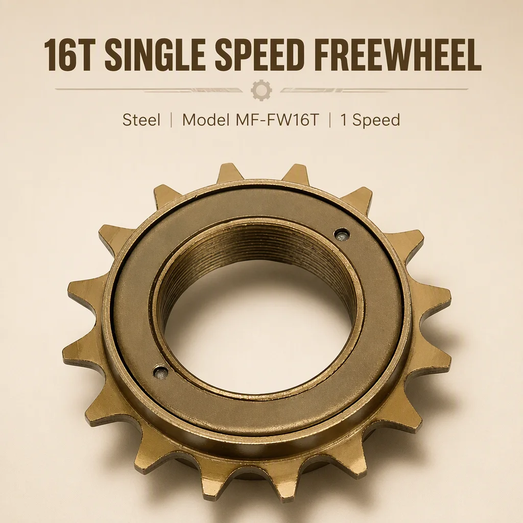 KONO 16T Steel Freewheel Flywheel Single Speed Road Bike Parts MF-FW16T