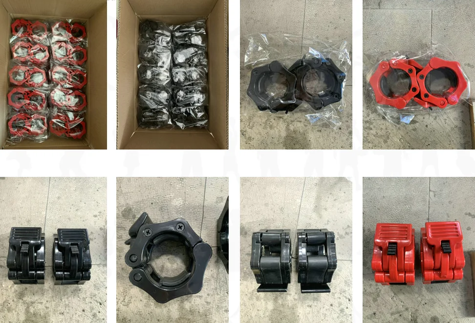  Коммерческий пауэрлифтинга Quick Release алюминий Штангой Воротник замок с фиксатором