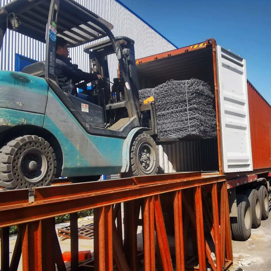 Factory Prices Pvc Coated Galvanized Gabion Wire Mesh Hexagonal Gabion Basket Wall Gabion Box
