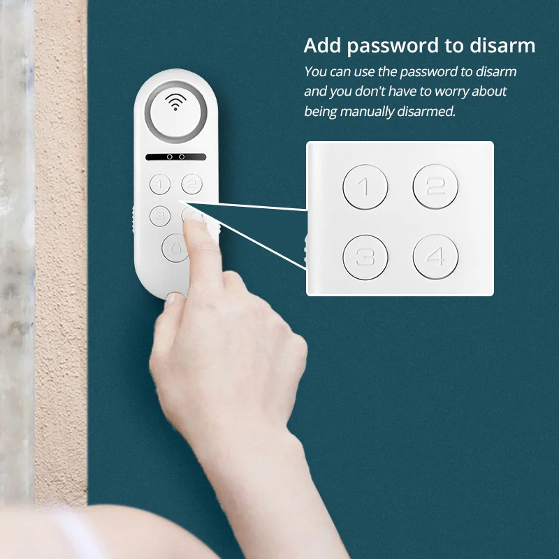KERUI WIFI 120dB APP Control Home Security Door Alarm Window Sensor Standalone Door Sensor