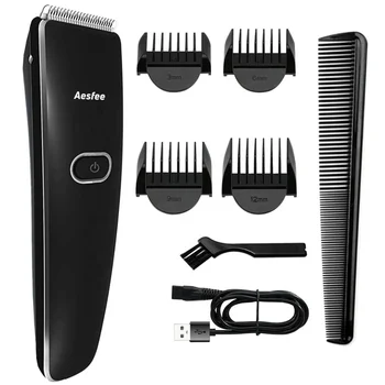 Aesfee Novelty Gifts Electric Hair Trimmer Kit for Men Cordless Barber Grooming Sets Electric Hair Cutting Kit Beard Trimmer