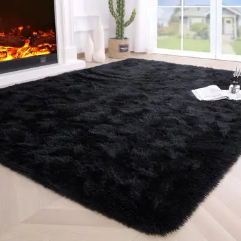 Carpet Soft and Durable Machine Washable Area Carpet Suitable for Children's Room Bedroom Living Room