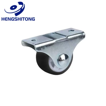 Factory wholesale 1/1.25/1.5/2 inch rubber material mute wear-resistant guide wheel furniture casters