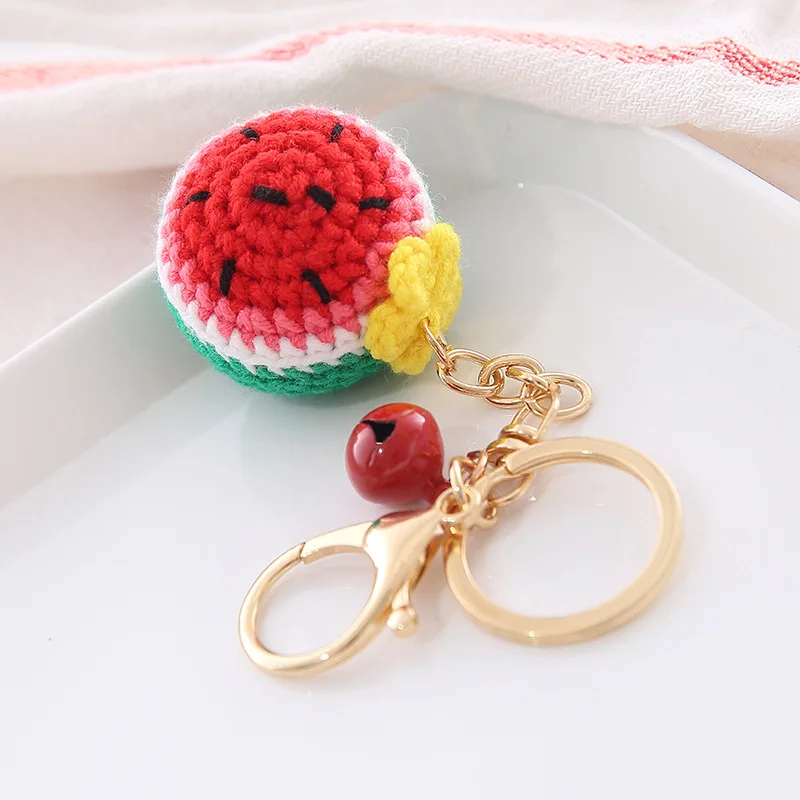 2 Stuks Kawaii Aardbei Sleutelhanger - Schattige Berry Fruit Purse Charms Voor Tas En Sleutels