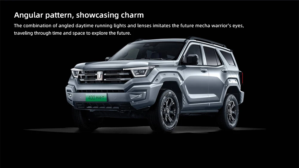 Tank 400 Hi4T Hybrid Great Wall Motor SUV 5 Seater Gwm EV Car 210km Range