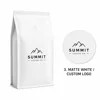 Matte White  Custom Logo