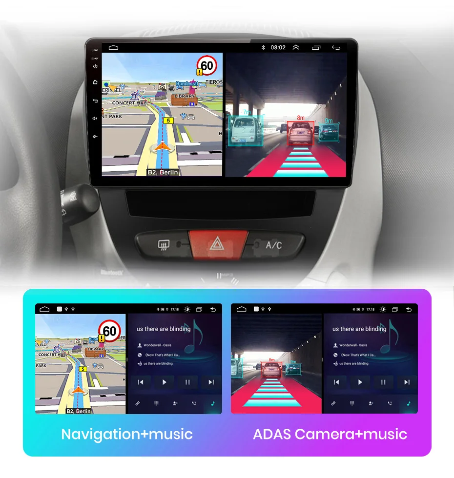 Autoradio multimédia JUNSUN Android V1pro - Équipement auto