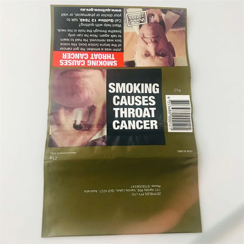 Smoking Leaf Packaging Bags