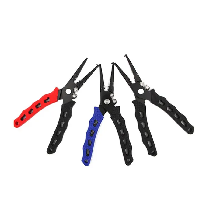 Индивидуальный логотип многофункциональные рыболовные аксессуары из нержавеющей стали для морской рыбалки плоскогубцы