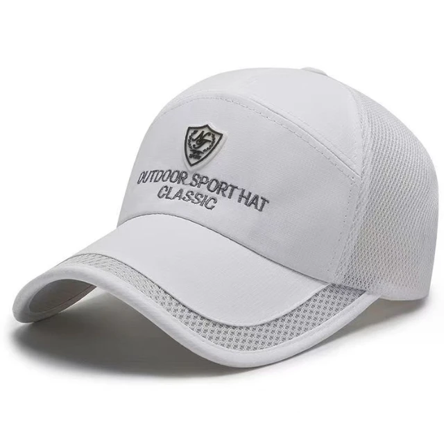 wholesale running windproof sports caps baseball breathable Mesh customized logo adult sports cap