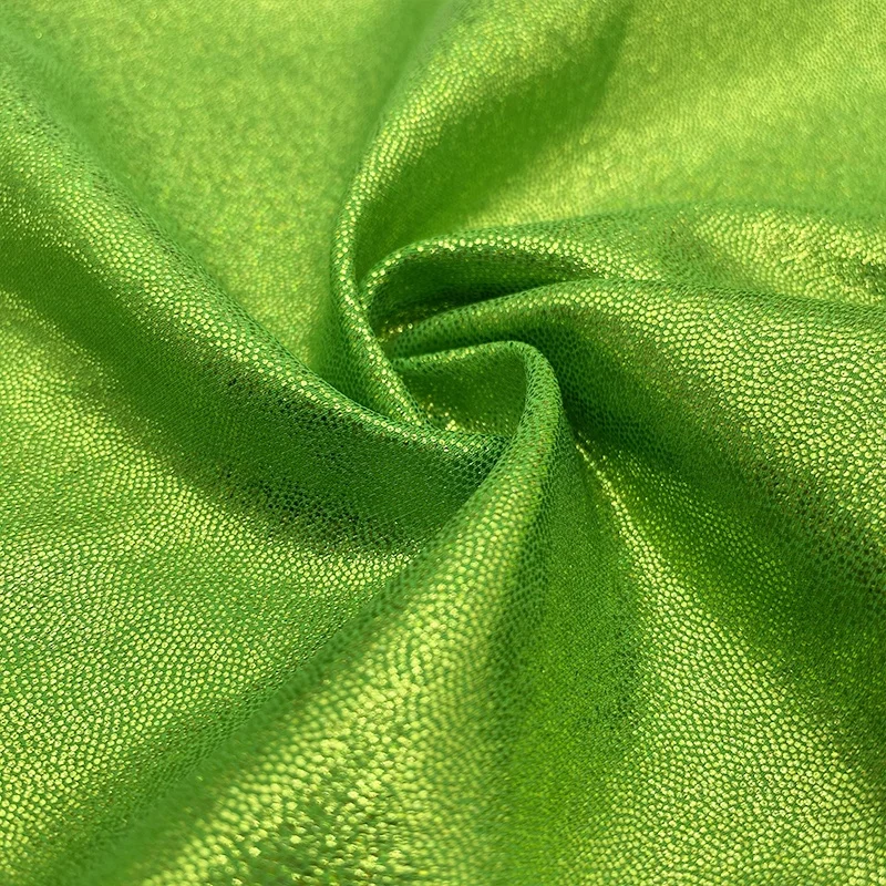 Stock Lot 80 Nylon 20 Spandex Stretchy Breathable Quick Dry Shiny Foiled Swim Fabric Buy