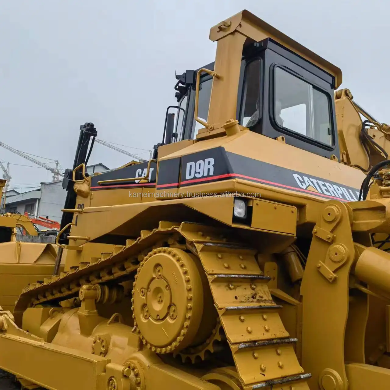 Всемирно известный Подержанный бульдозер Caterpillar D9R отличное качество двигатель Cat D6G D7R D8R D12 популярное использование