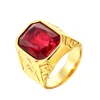 Diamante rojo dorado