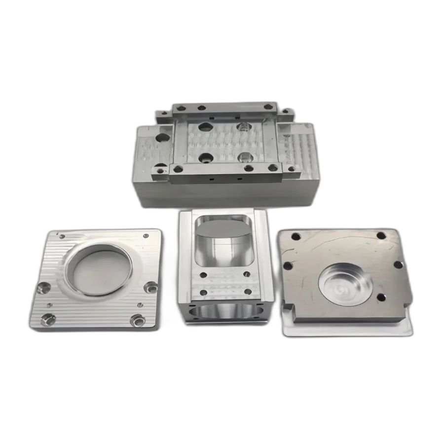 CNC Laser Cutting Black Anodized Aluminum Sheet Metal Fabrication Engraving Mechanical Machining Manufacturing Service