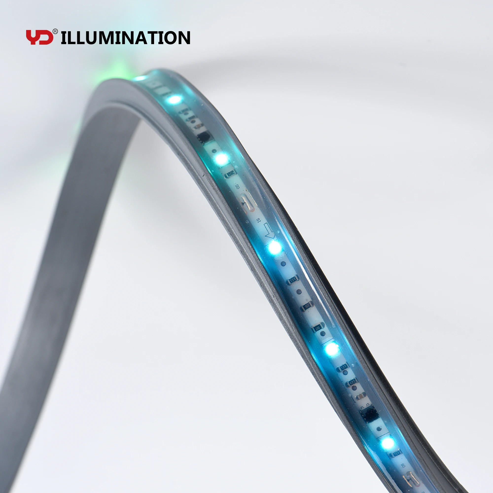 Vivid Outdoor SIP Controlled Waterproof and Fireproof 12V Vivid RGB LED Strip Light