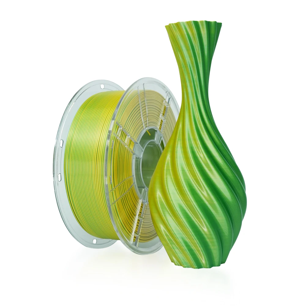 수축률이 낮고 무취인 실크 PLA 필라멘트, 1.75mm/2.85mm/3.5mm, 1kg, FDM 3D 프린팅용 필라멘트, 고강도, 인쇄 온도 190–220°C